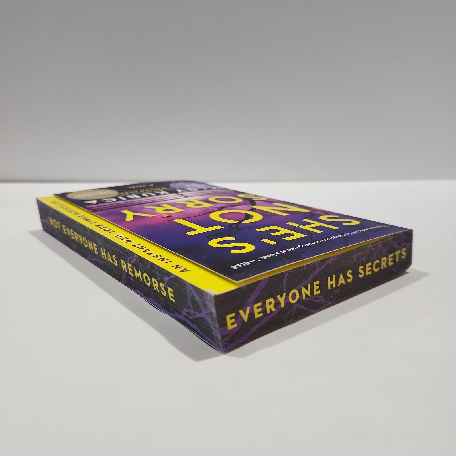 She’s Not Sorry Mary Kubica Sprayed Edges Special Edition PB Booktok Like New