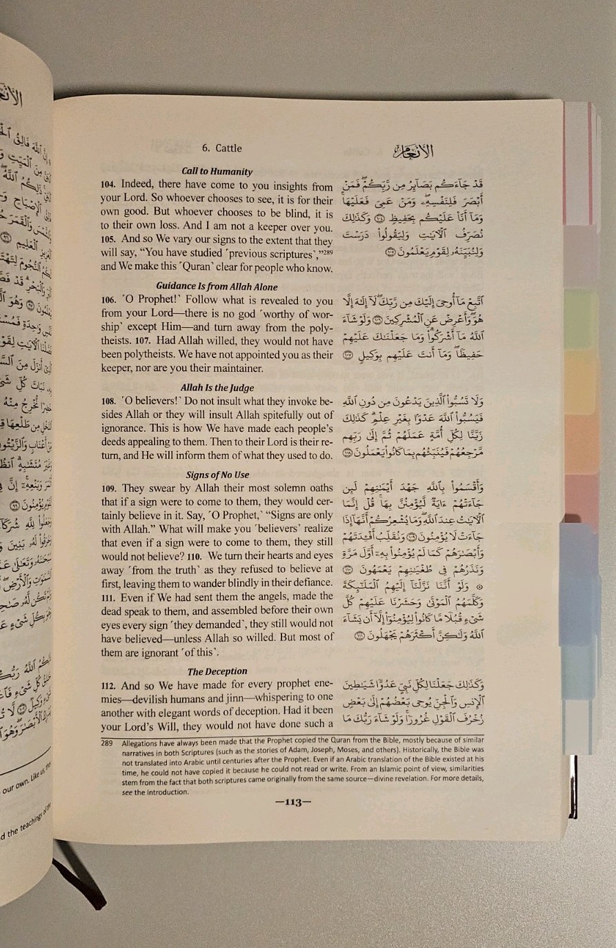 The Clear Quran Series with Arabic Text Large Print Hardcover – Mustafa Khattab