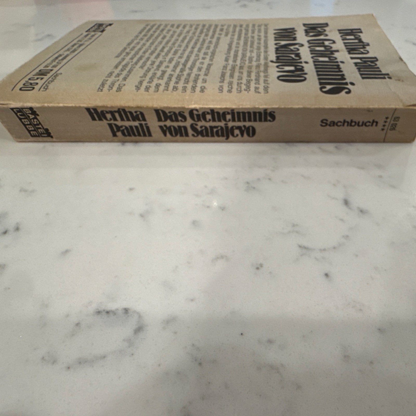Das Geheimnis von Sarajevo by Hertha Pauli, Paperback, 1978, German