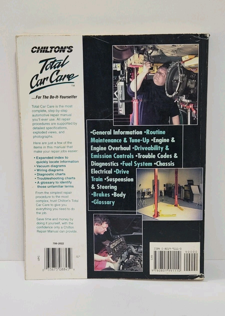 GM S-Series Pick-Ups and SUVs, 1994-1999 Chilton’s Repair Manual 28862