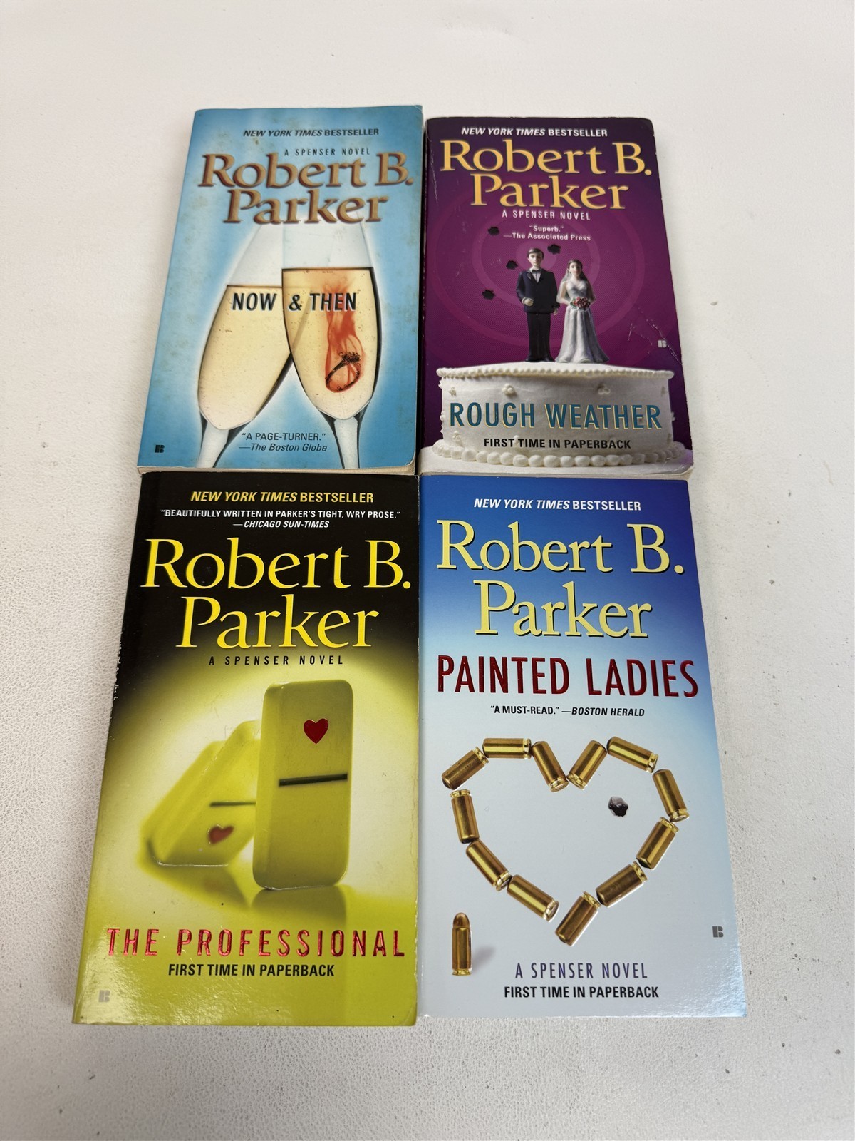 Robert B Parker Lot 49 ALL SPENSER Novels Godwulf Manuscript to Bye Bye Baby