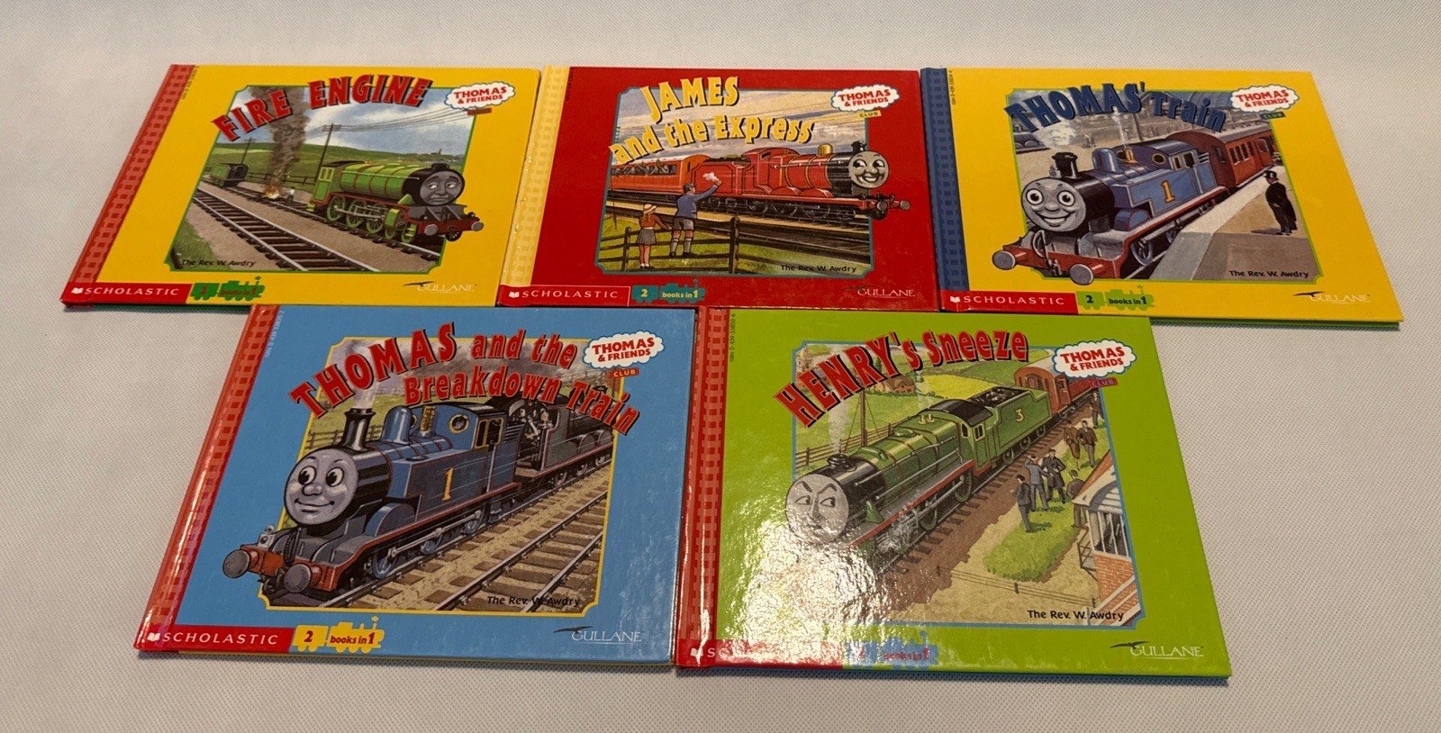 Thomas & Friends Club 2 Books In 1 Lot 23 Hardcover Stories Percy Harold Bertie