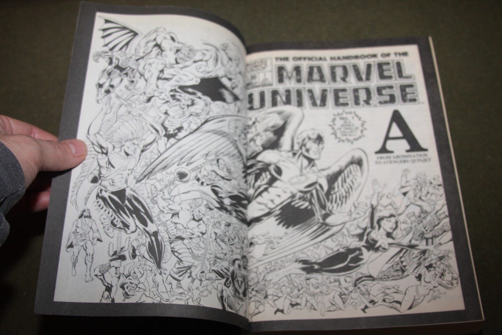 Essential Official Handbook of the Marvel Universe Vol. 1 2006 TPB 1st Print
