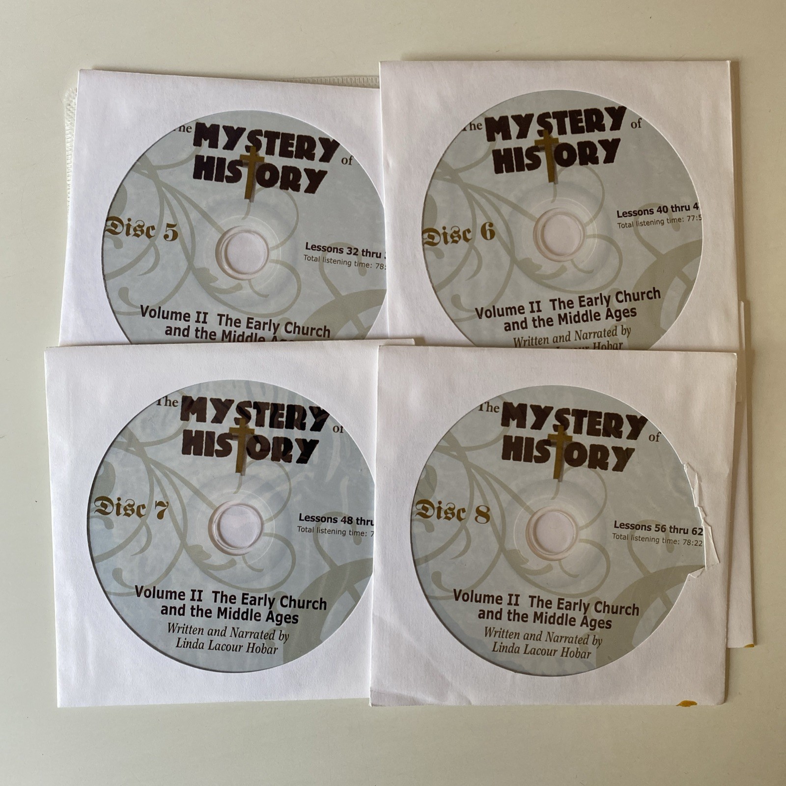 The Mystery of History Volume 2, Audio Book Set (12 Audio CDs) – GOOD