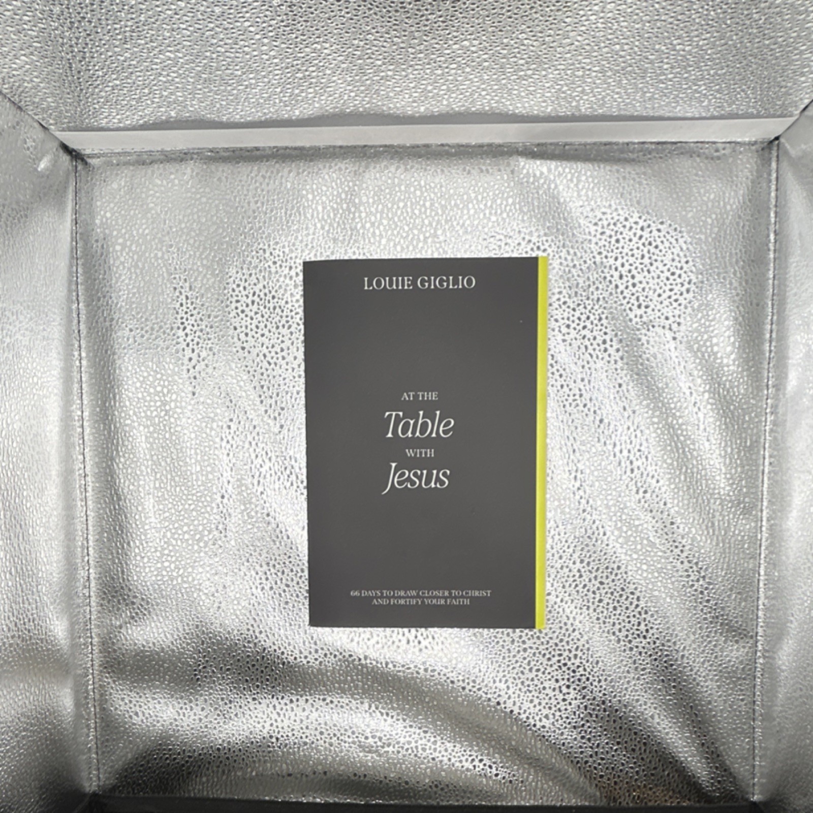 Louie Giglio At the Table with Jesus Paperback Thomas Nelson Christian Living