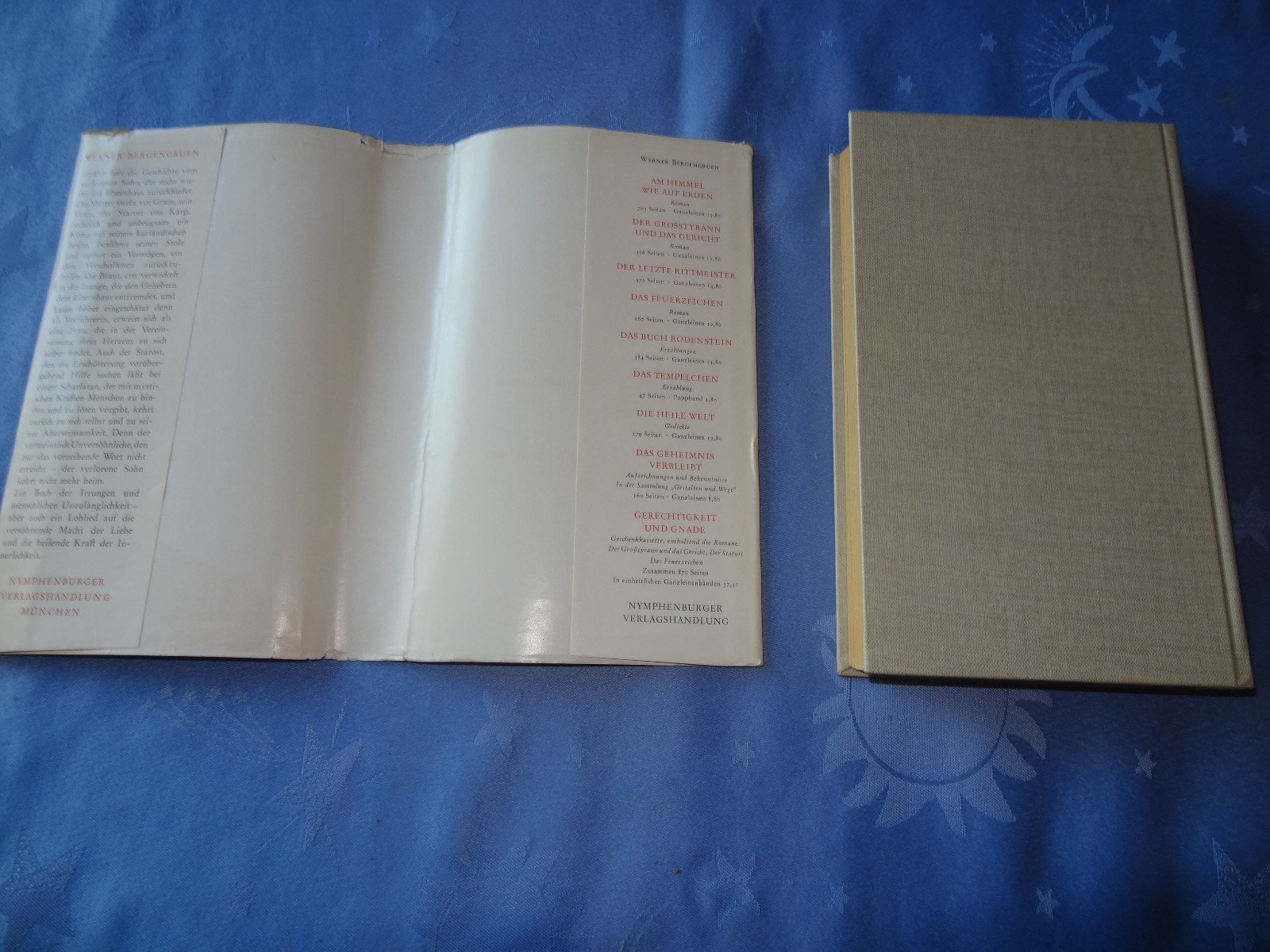 Werner Bergengruen – Der Starost – Gebundene Ausgabe – 1951