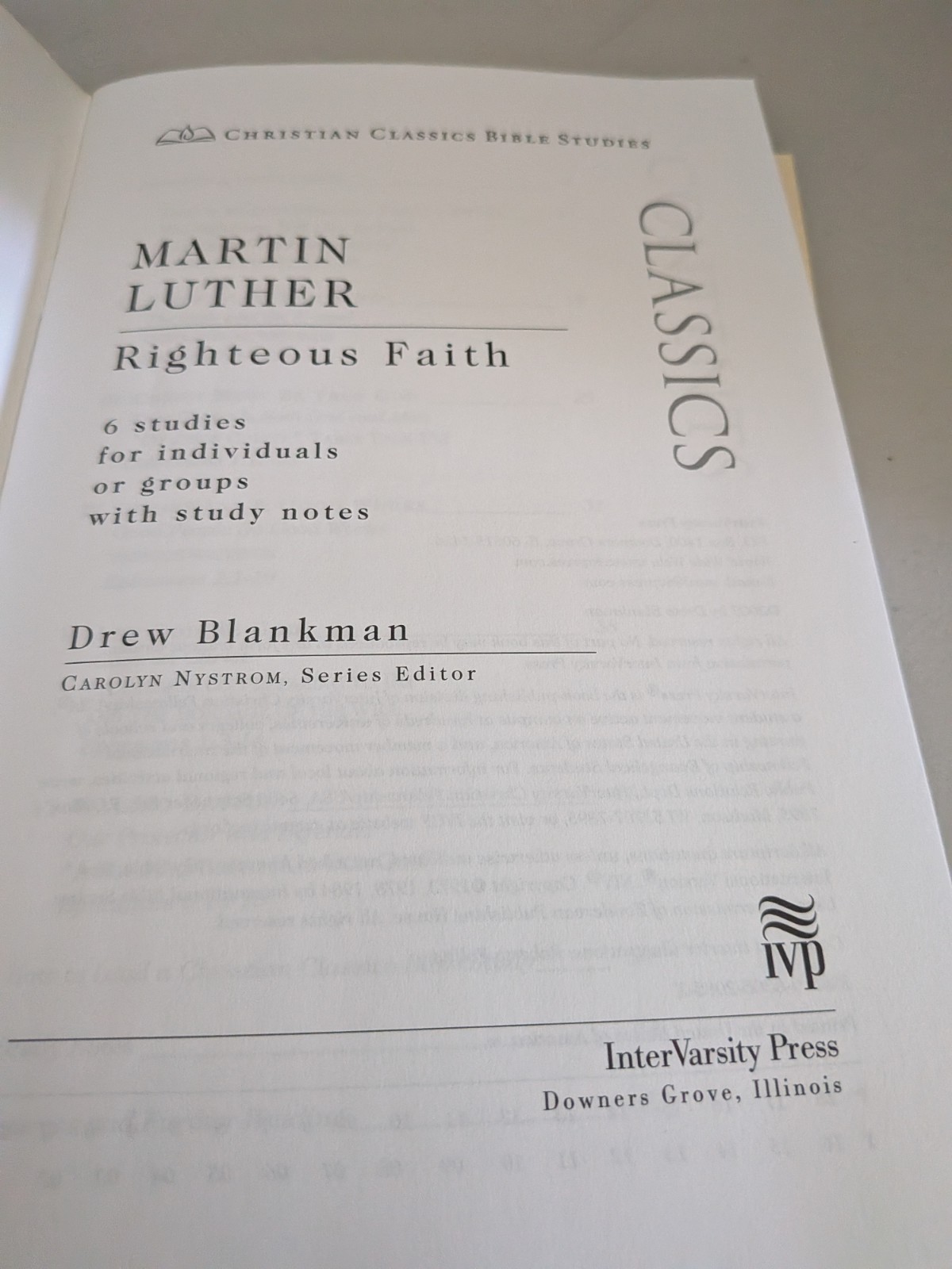 Lot of 3 Christian Classics Bible Study: Bonhoeffer,Augustine,Luther PB, L. New