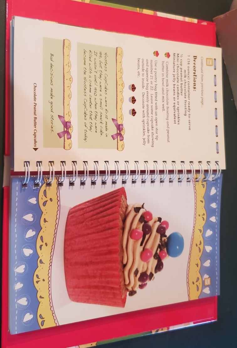 NEW „EASY CUPCAKE RECIPES“ Hardback Spiral 2010 Cookbook Resources LLC 174 Pages