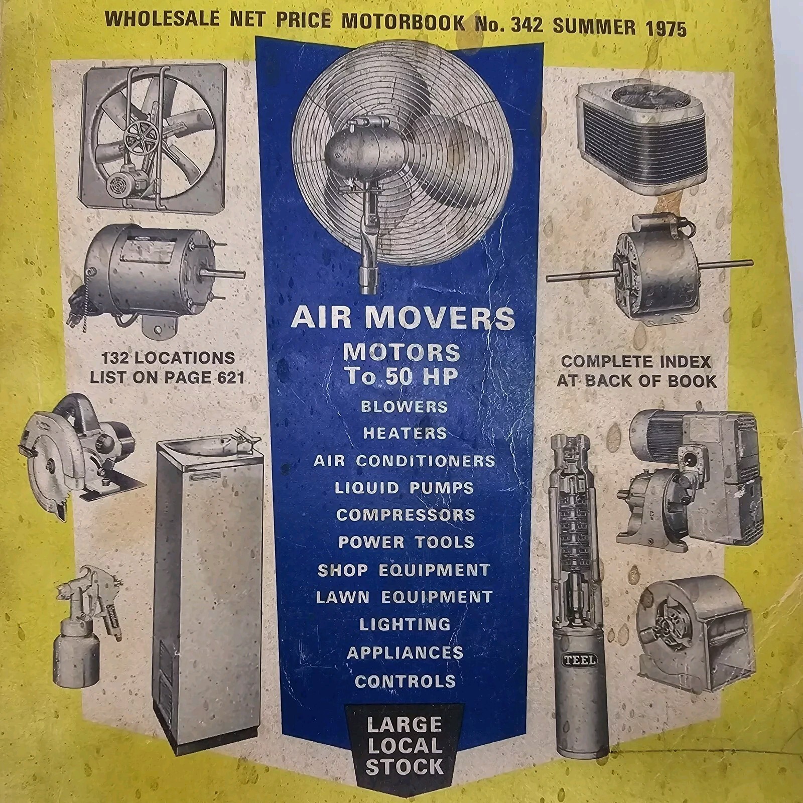Grainger’s Summer 1975 Wholesale Net Price Motorbook No. 342 Greensboro, NC VTG