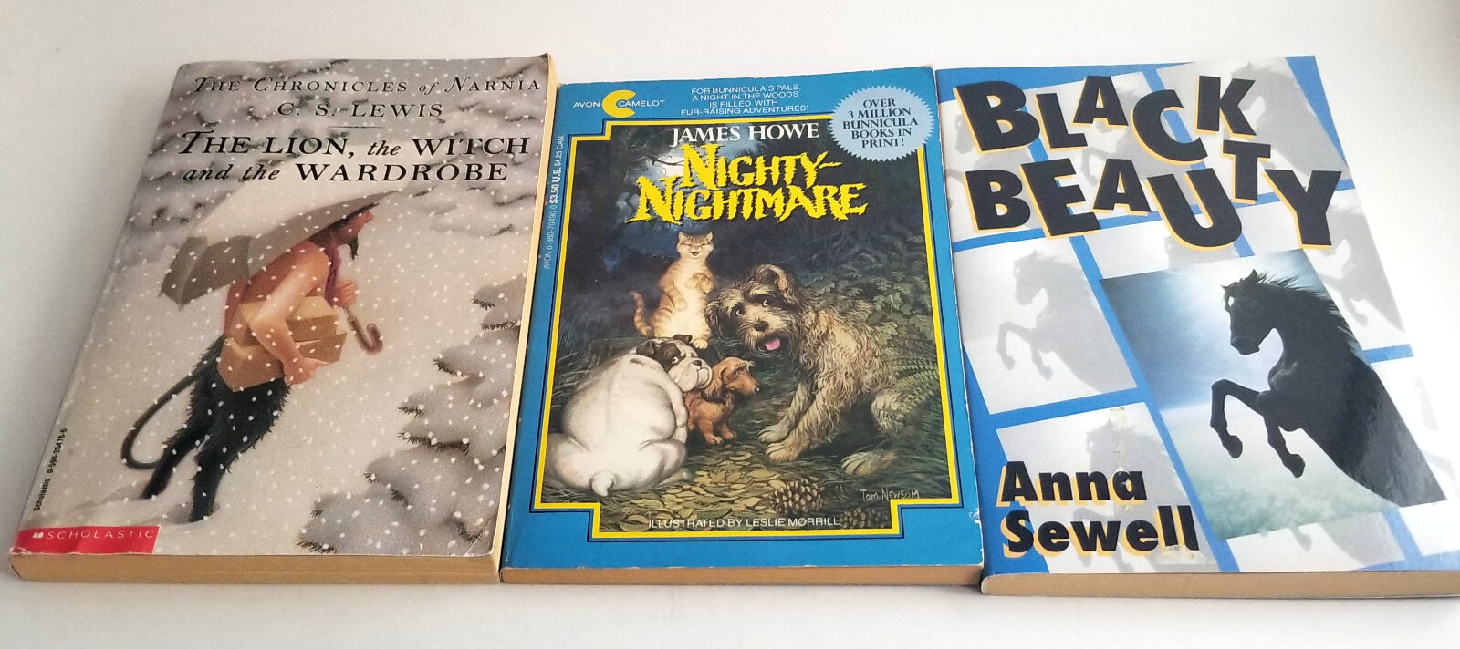 Vintage Lot of 9 Elementary Level Paperback Chapter Books 1970″ to 2000’s B70