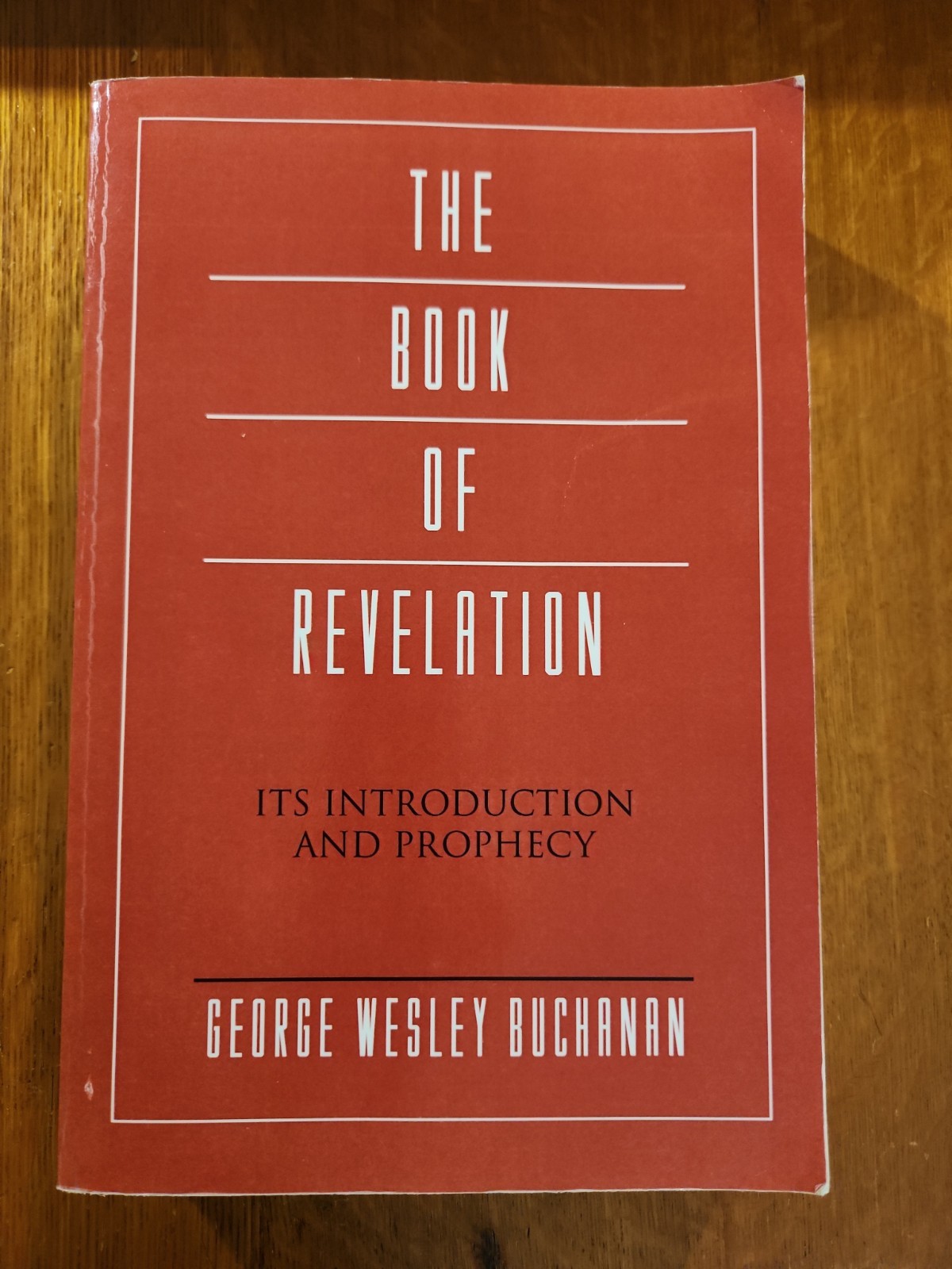 The Book of Revelation, Paperback 2005, George Wesley Buchanan