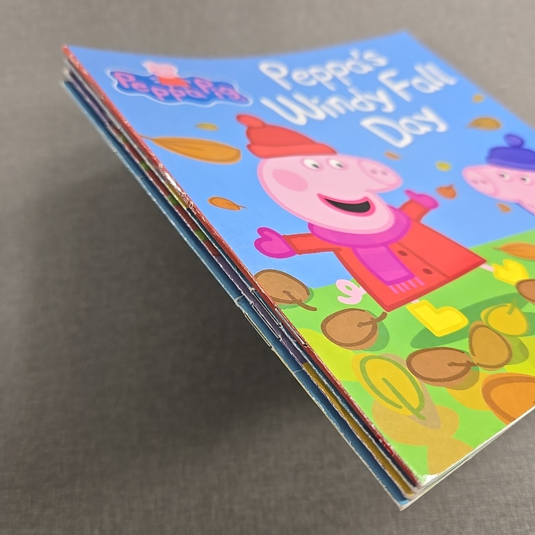 Peppa Pig ~ Bedtime~Tooth Fairy~Windy~Swimming ~ 2015 ~ 4 Trade Paperback Books