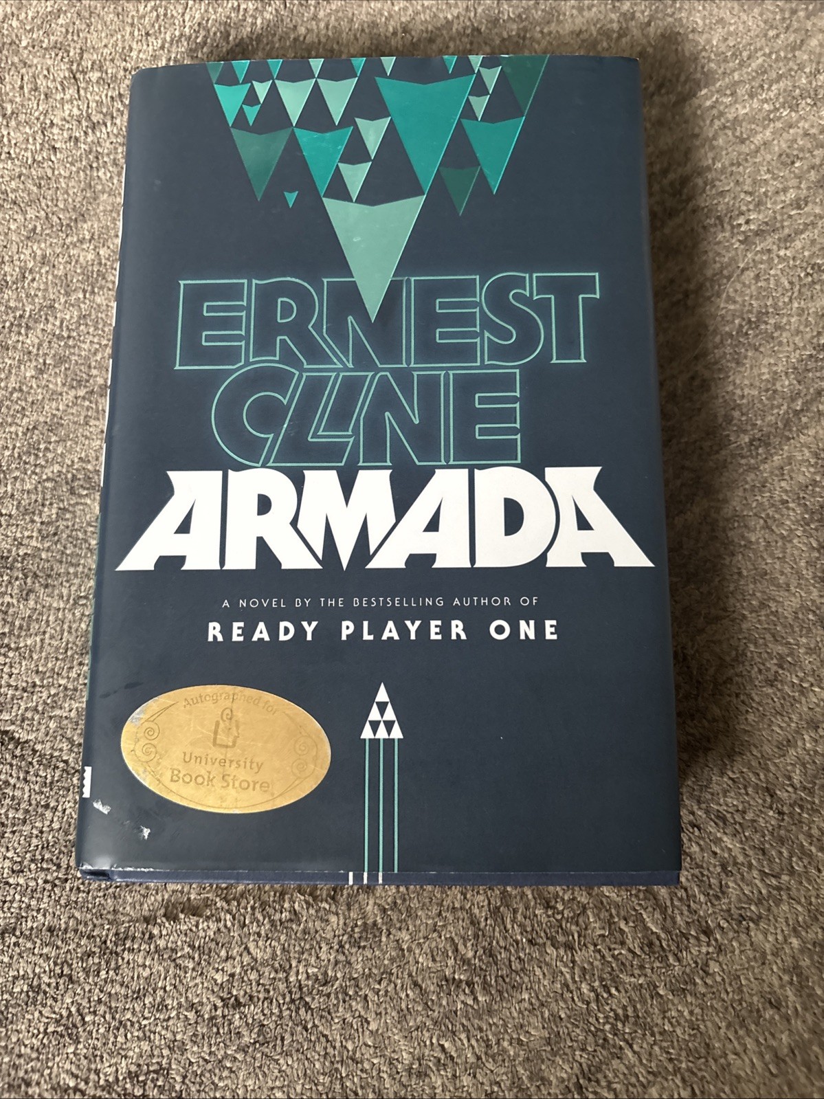 Ernest Cline Signed Book Lot Ready Player Two Armada Hardcover