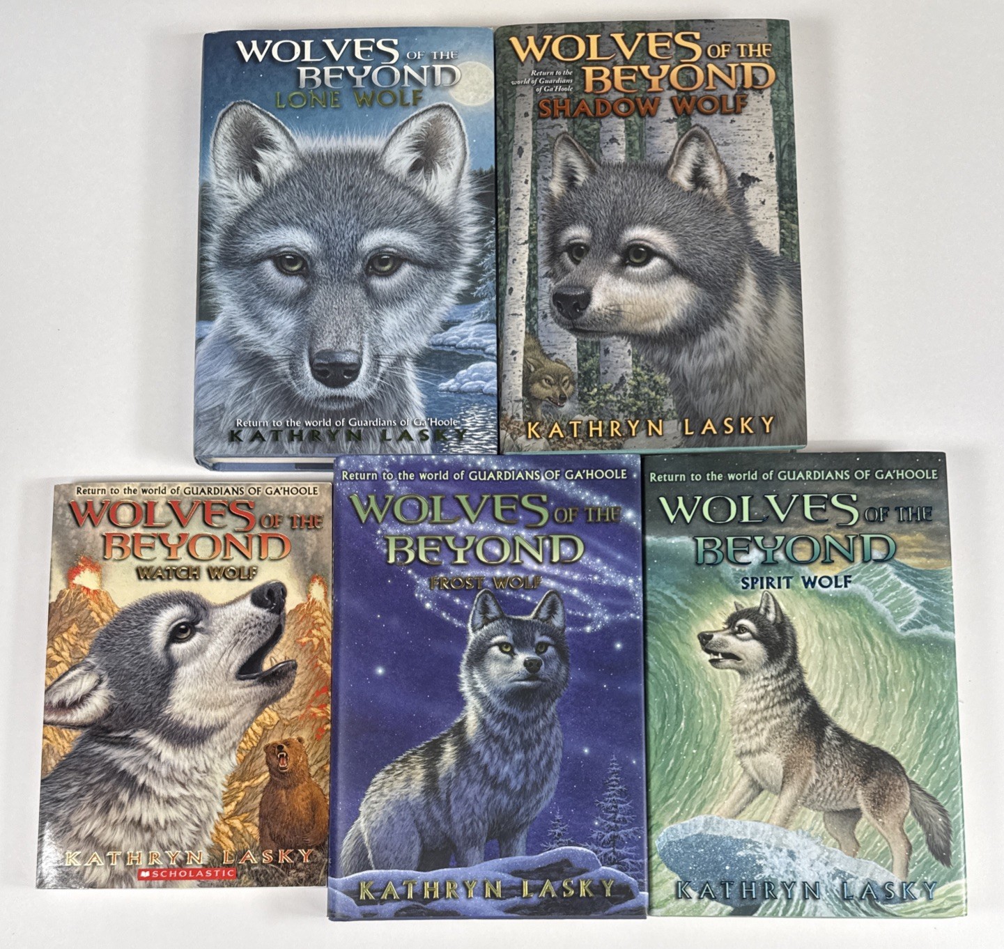 Wolves of the Beyond Series Books 1-5 Kathryn Lasky HC PB Lot