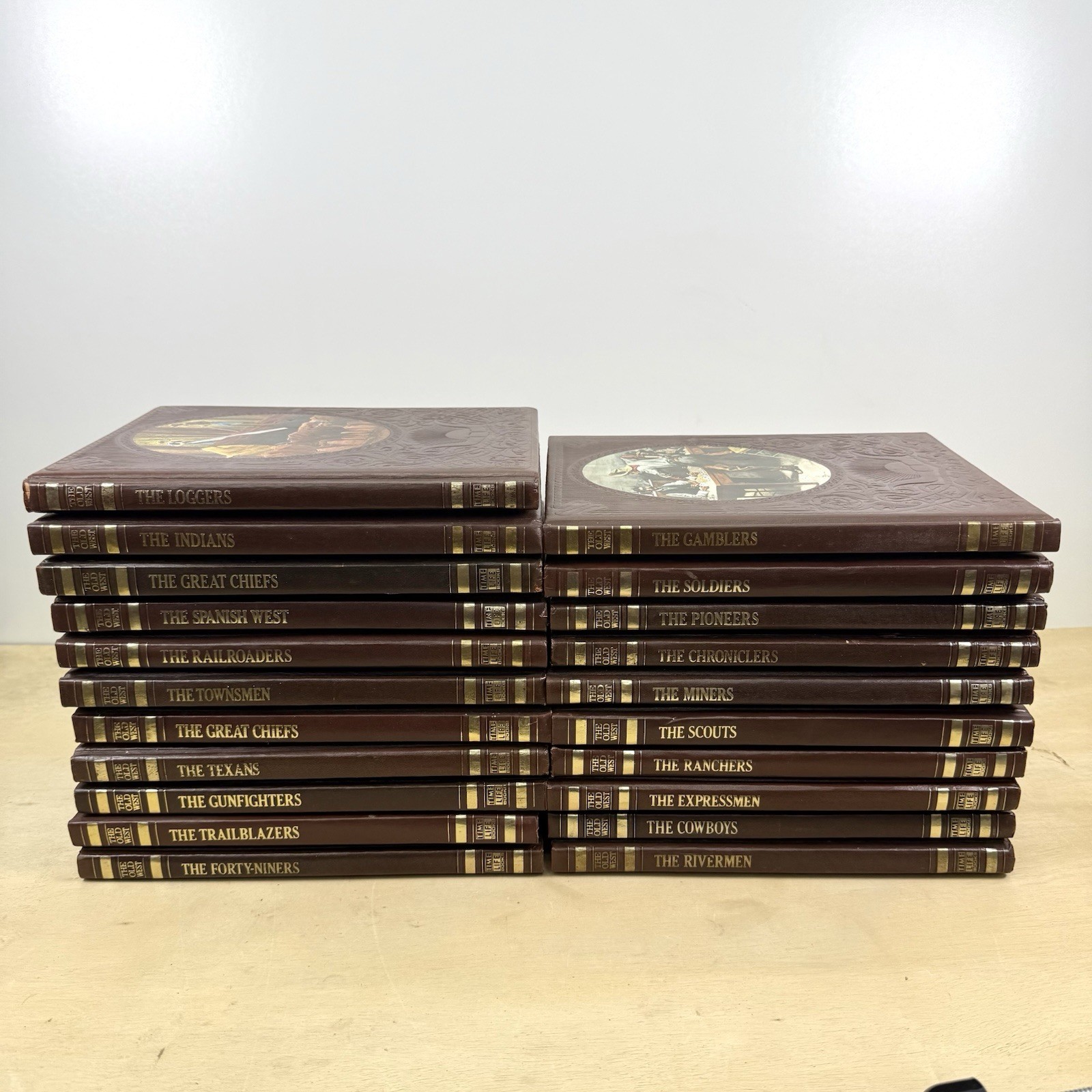 Vintage Time Life Books The Old West Series Lot of 21 Books Excellent Condition
