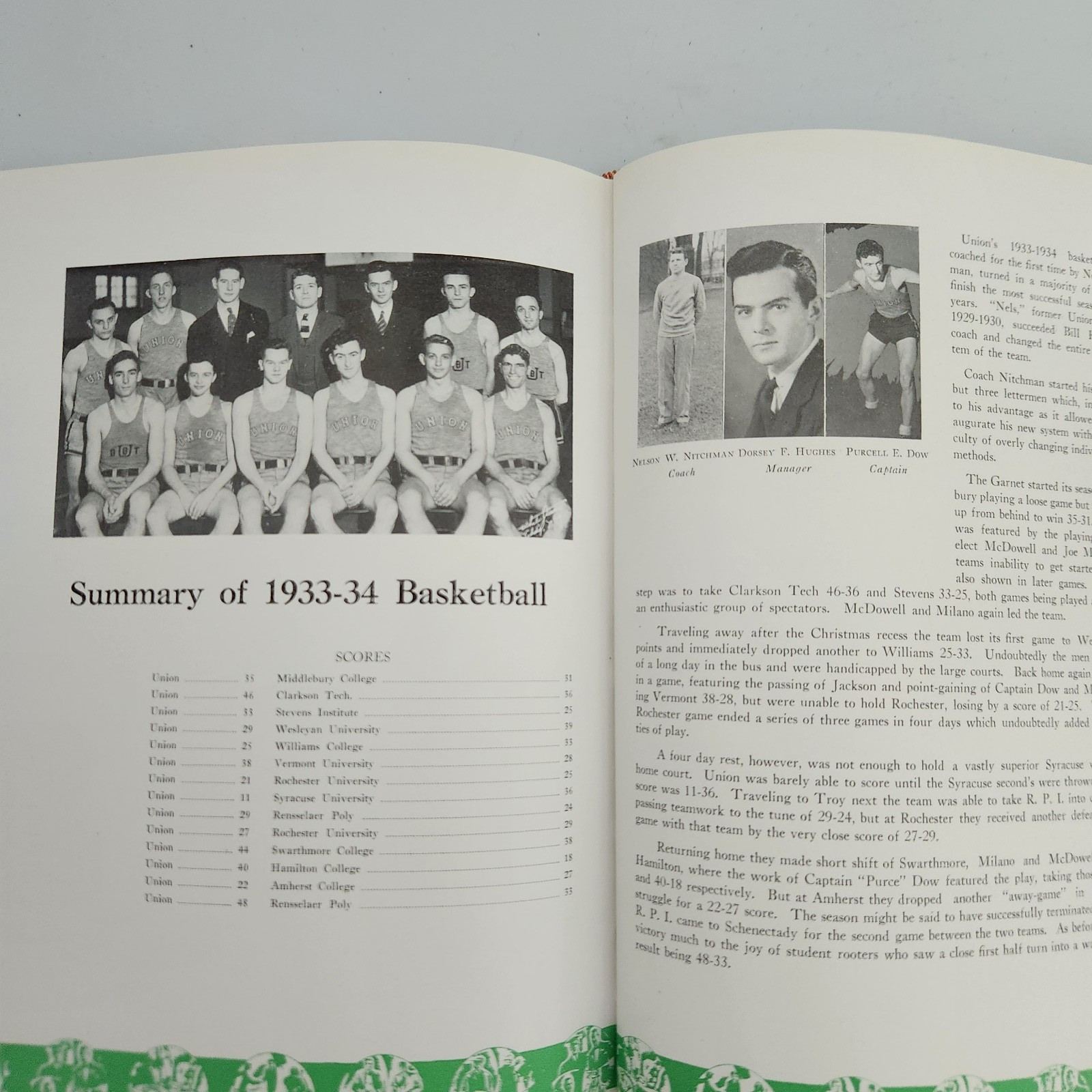 1935 Union College Yearbook Garnet Schenectady NY New York 1934 1936