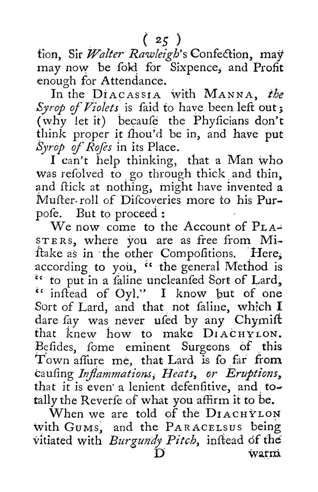1748 The Apothecary Display’d 44 Pages