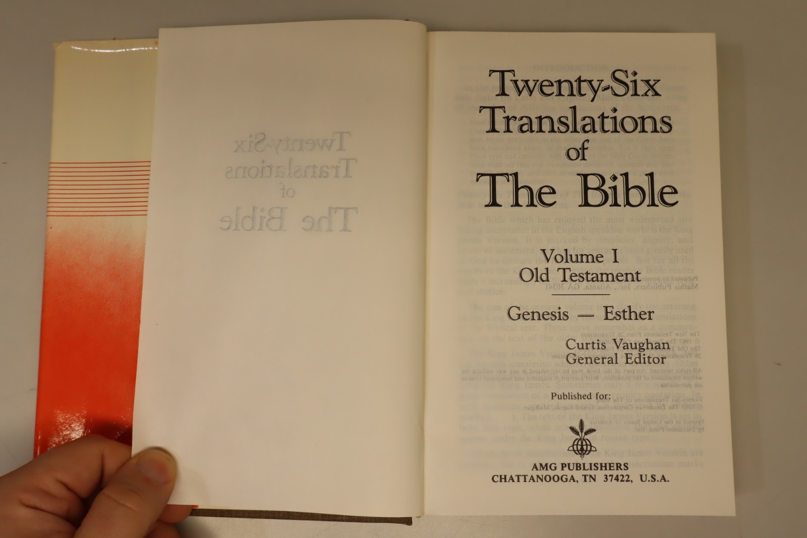 Twenty-Six Translations Bible Vol 1 Genesis–Esther