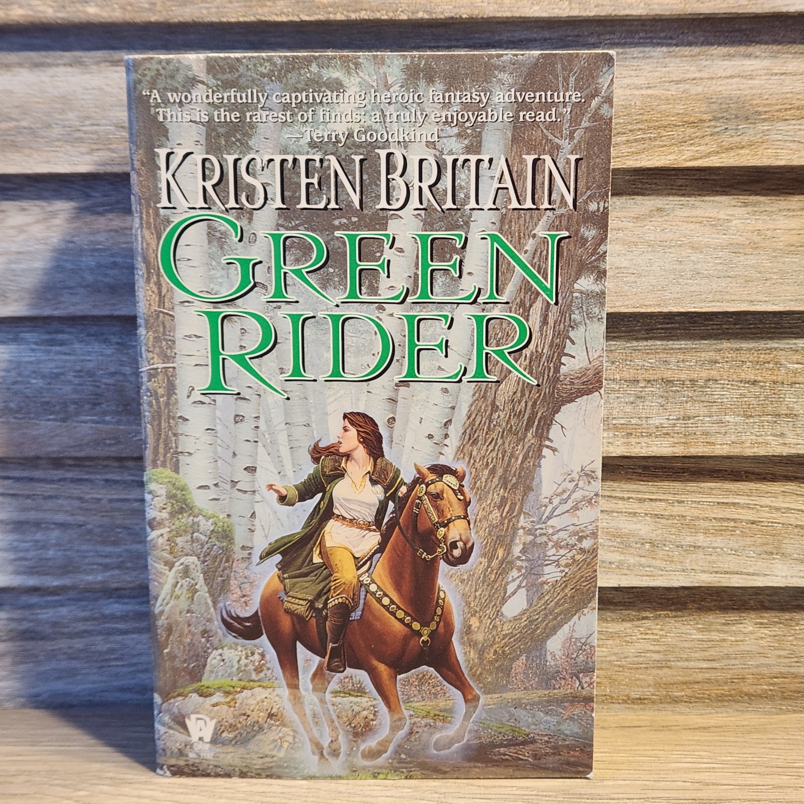 Green Rider by Kristen Britain English Paperback Book Fantasy Adventure