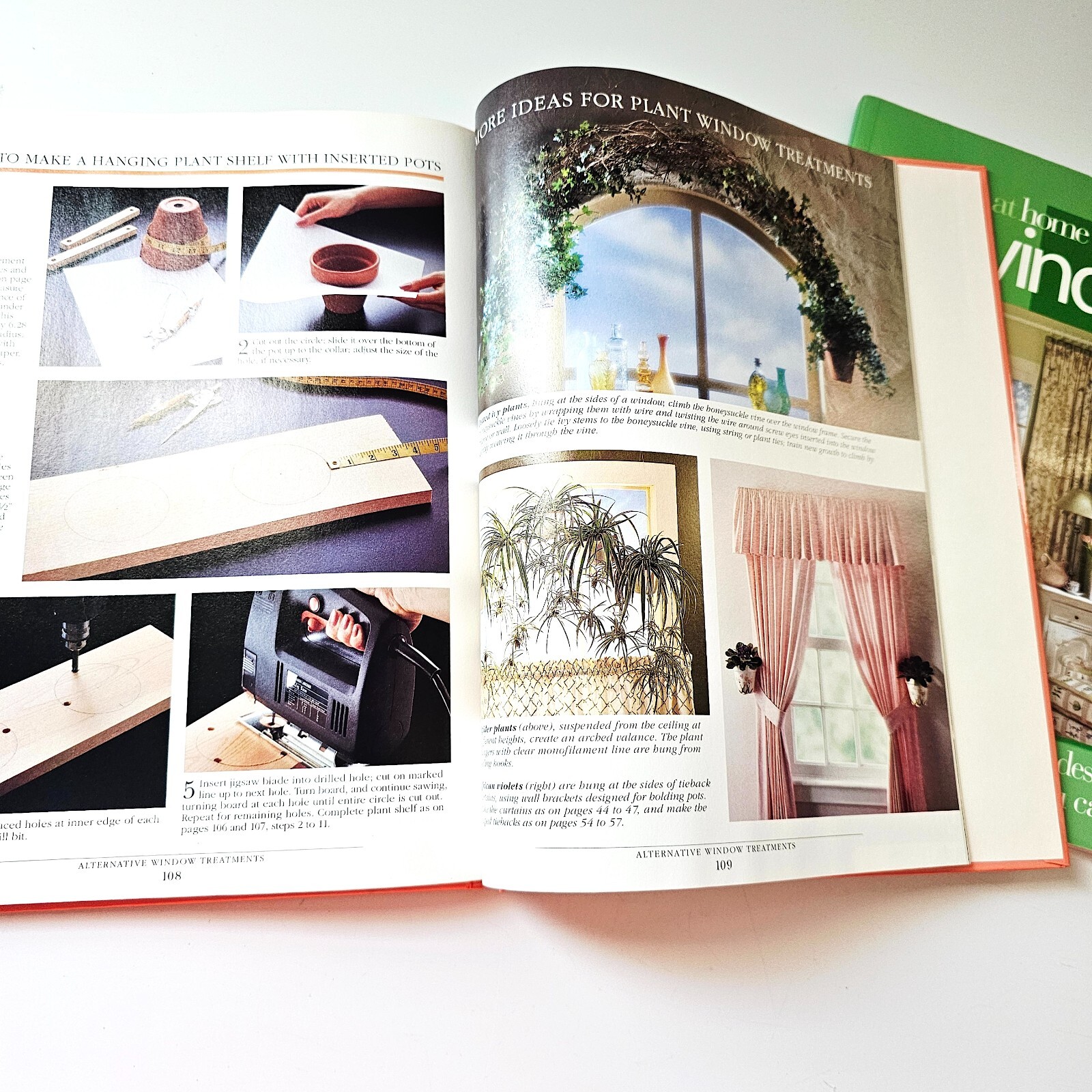 Window Treatment Books Set Decorating Drapes Shades Blinds DIY Home Décor Set