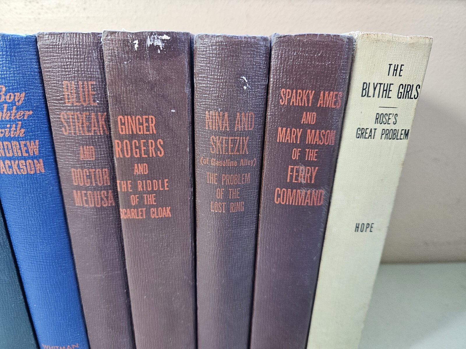 Vintage Whitman Publishing Adventure Books Lot of 8 From 1940’s
