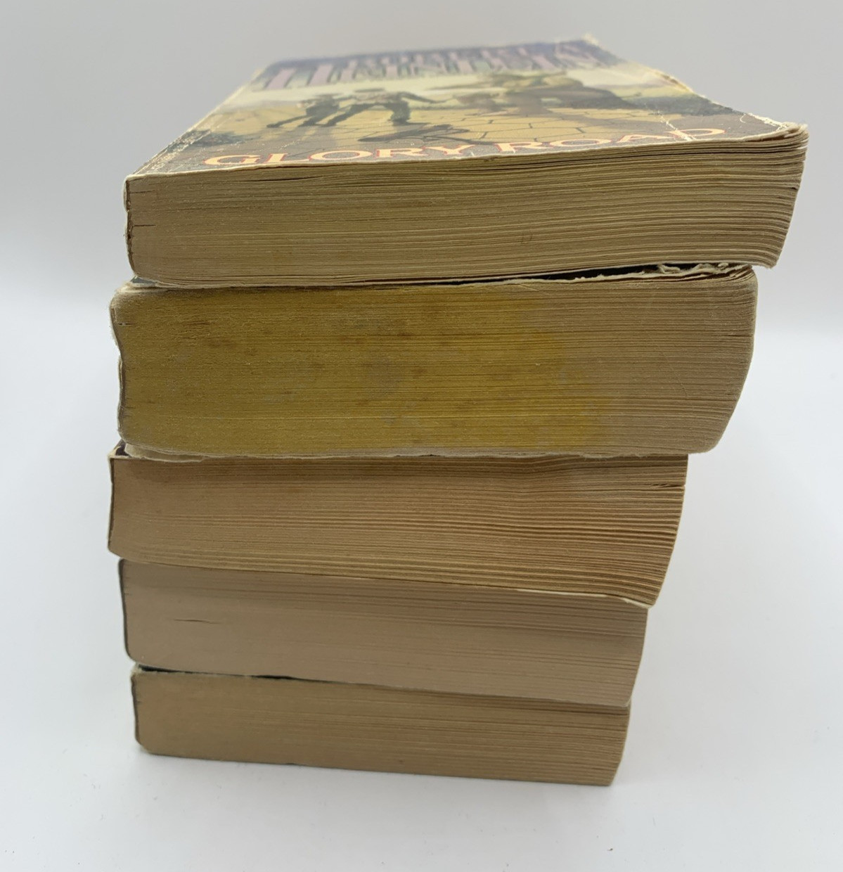 Robert Heinlein PB Lot 5 Vintage Sci Fi Signet Del Rey Ace Baen Books