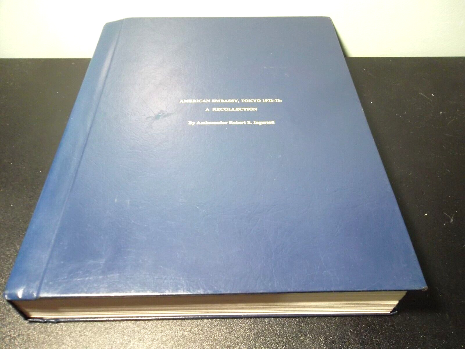 American Embassy, Tokyo 1972-73: A Recollection by Ambassador Robert S. Ingersol