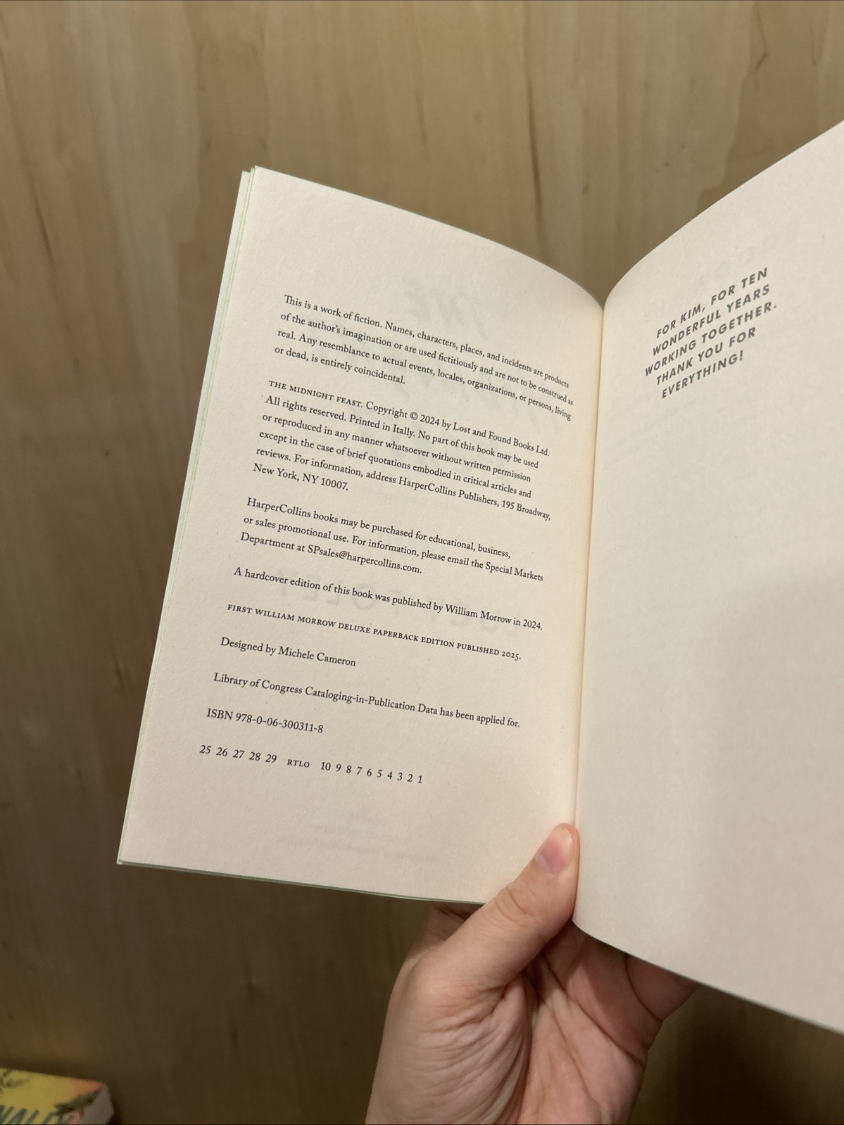 The Midnight Feast: Novel Lucy Foley Paperback – SPRAYED EDGE – First Edition