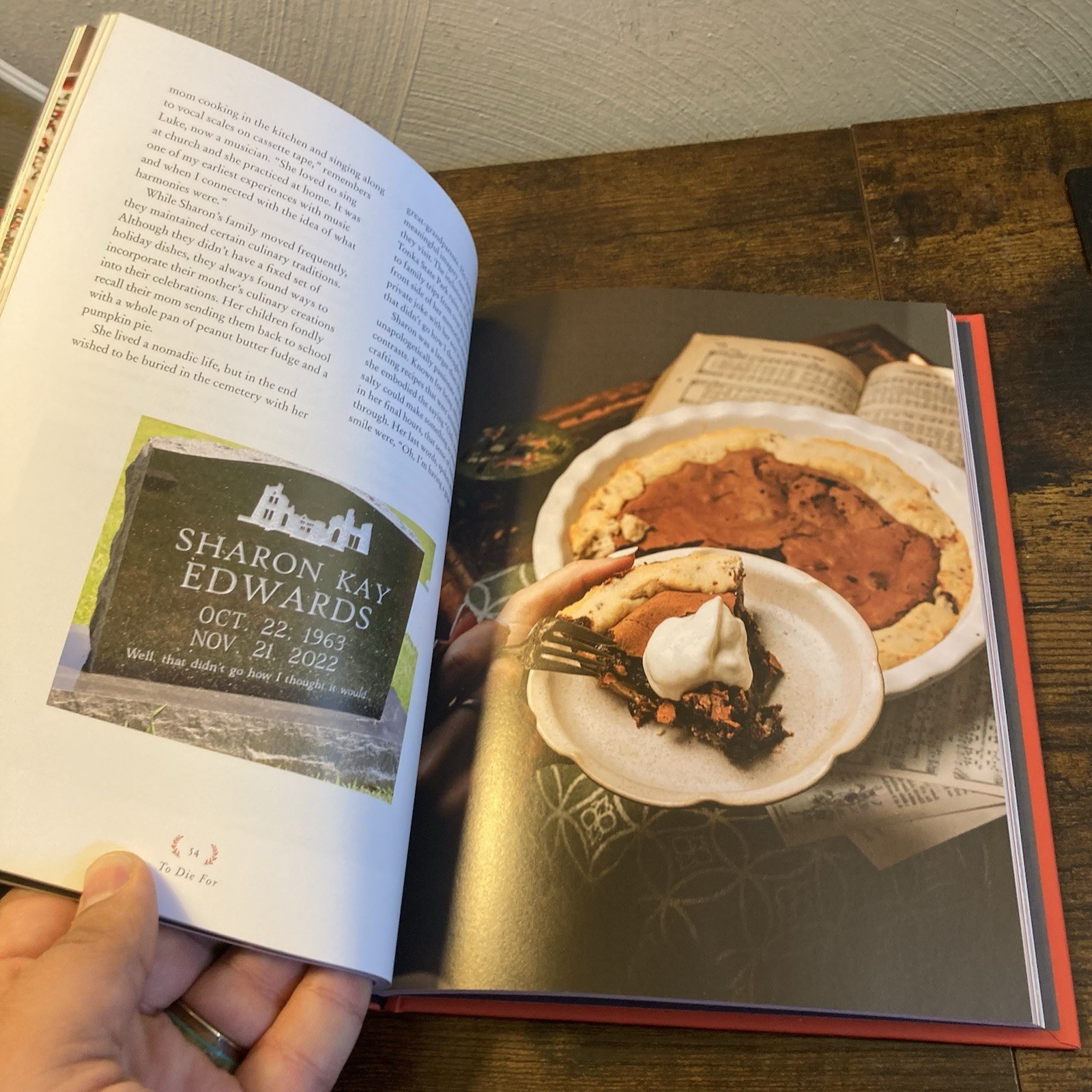 To Die For Gravestone Recipes New Hardcover Cookbook