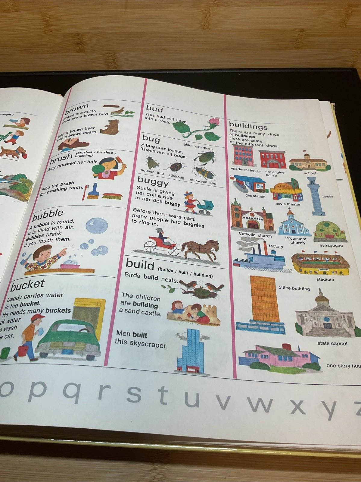 1972 The New Golden Dictionary Golden Book 10.5″x12″