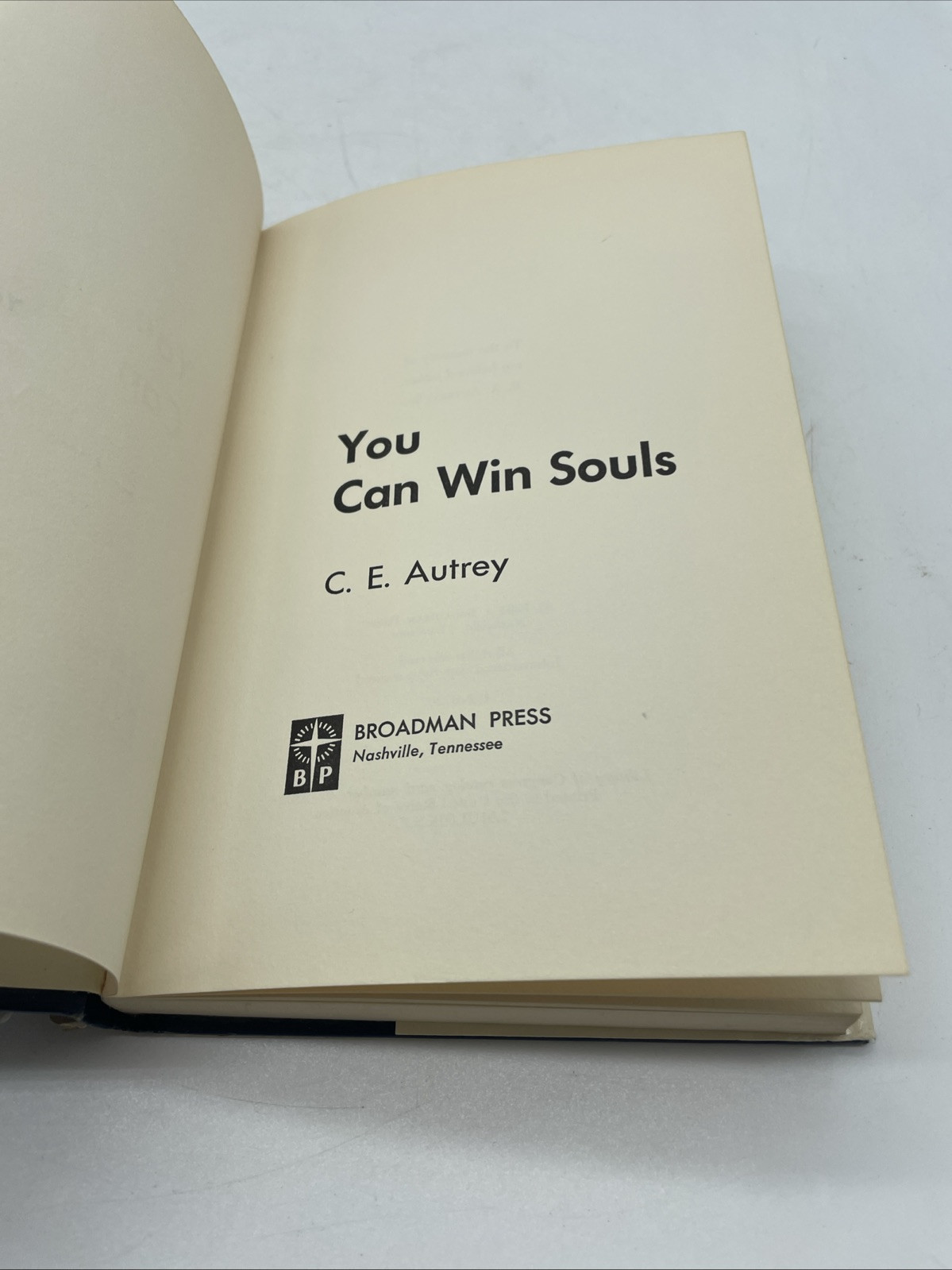 Signed YOU CAN WIN SOULS by C.E. Autrey 1961 Hardback with Dust Jacket