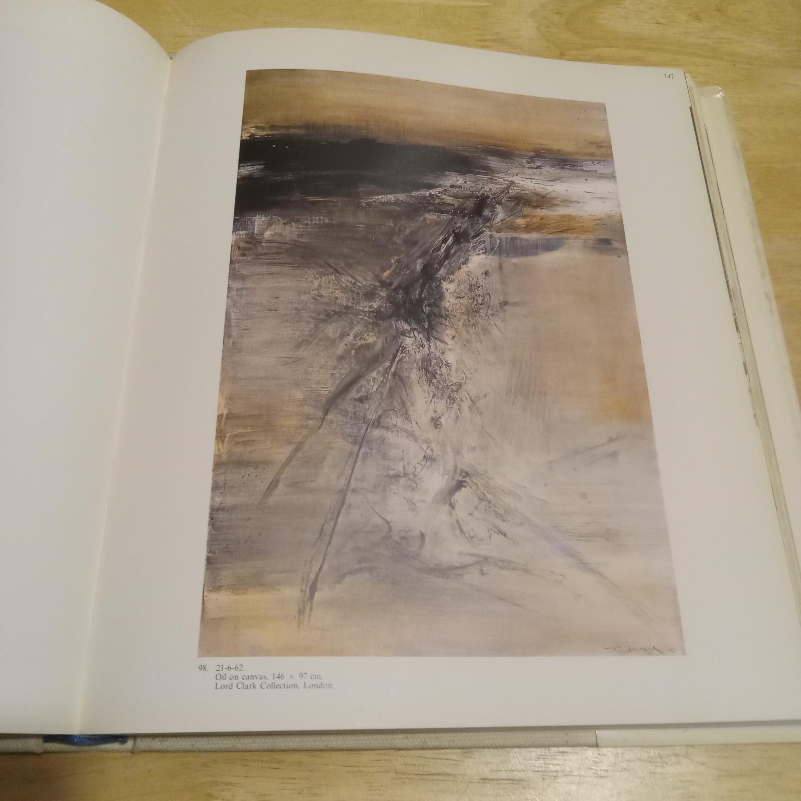 Jean Leymarie Zao Wou-Ki 1979 Rizzoli International Oversize Folio HC DJ VG+ VG+