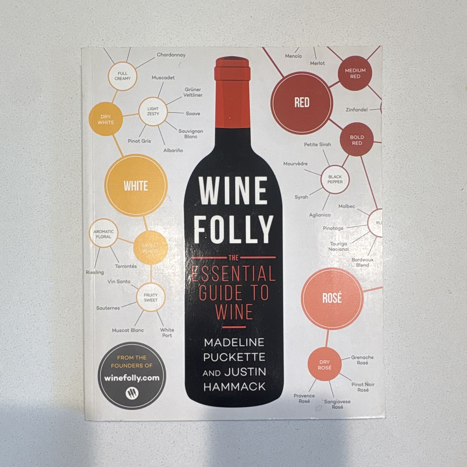 Avery Wine Folly: The Essential Guide to Wine Hardcover Illustrated 2015