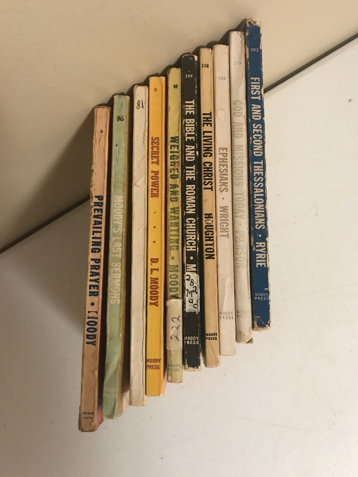 10 Paperbacks By Various Authors