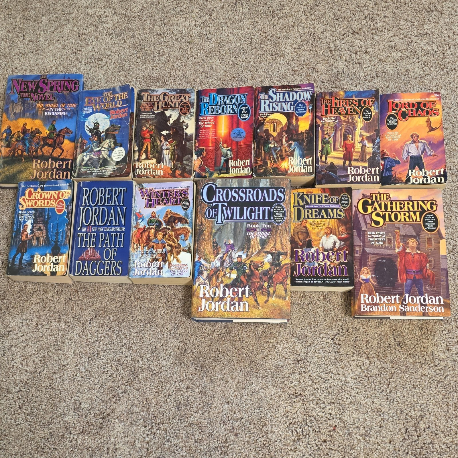 The Wheel of Time Series Robert Jordan & Brandon Sanderson