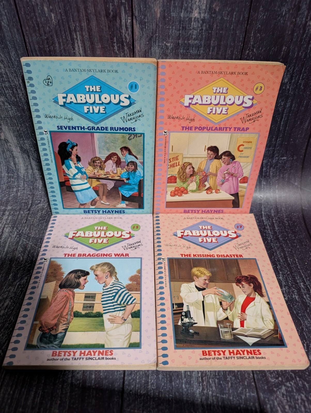 Fabulous Five by Betsy Haynes Book Lot of 16 – Vintage Paperbacks 80s 90s