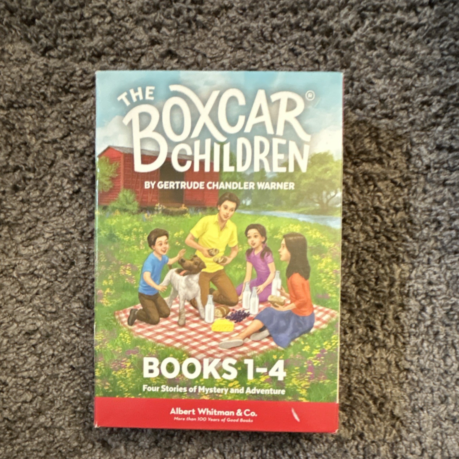 Gertrude Chandler Warner The Boxcar Children Books 1-4 Box Set