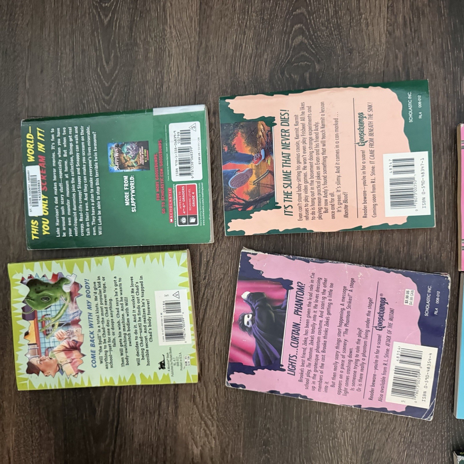 R.L. Stine Goosebumps Fear Street Shivers Book Lot of 15 Scholastic PB