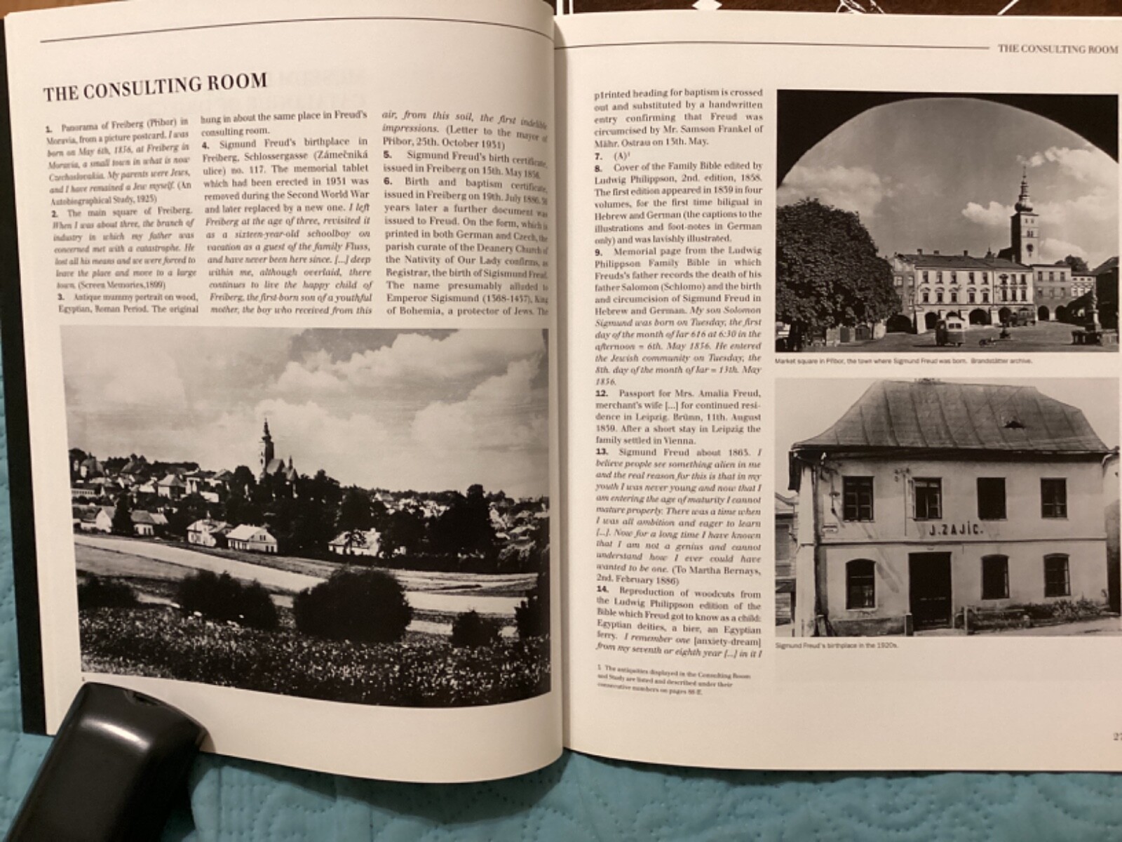 SIGMUND FREUD MUSEUM SOFTCOVER BOOK, 1994, 112 PAGES/FREE POSTAGE!!!