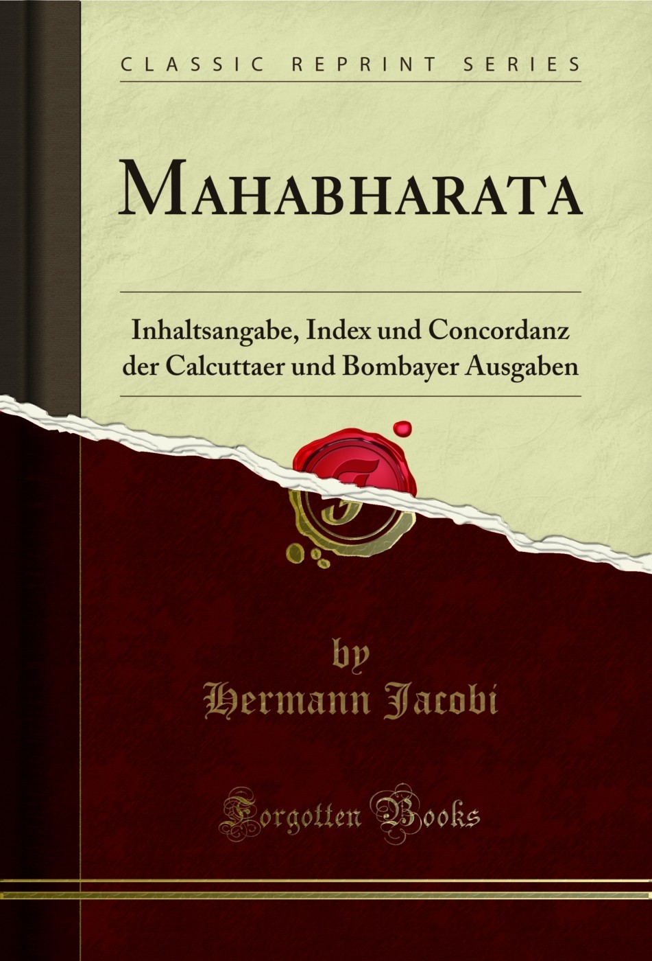 Mahabharata: Inhaltsangabe (Classic Reprint)