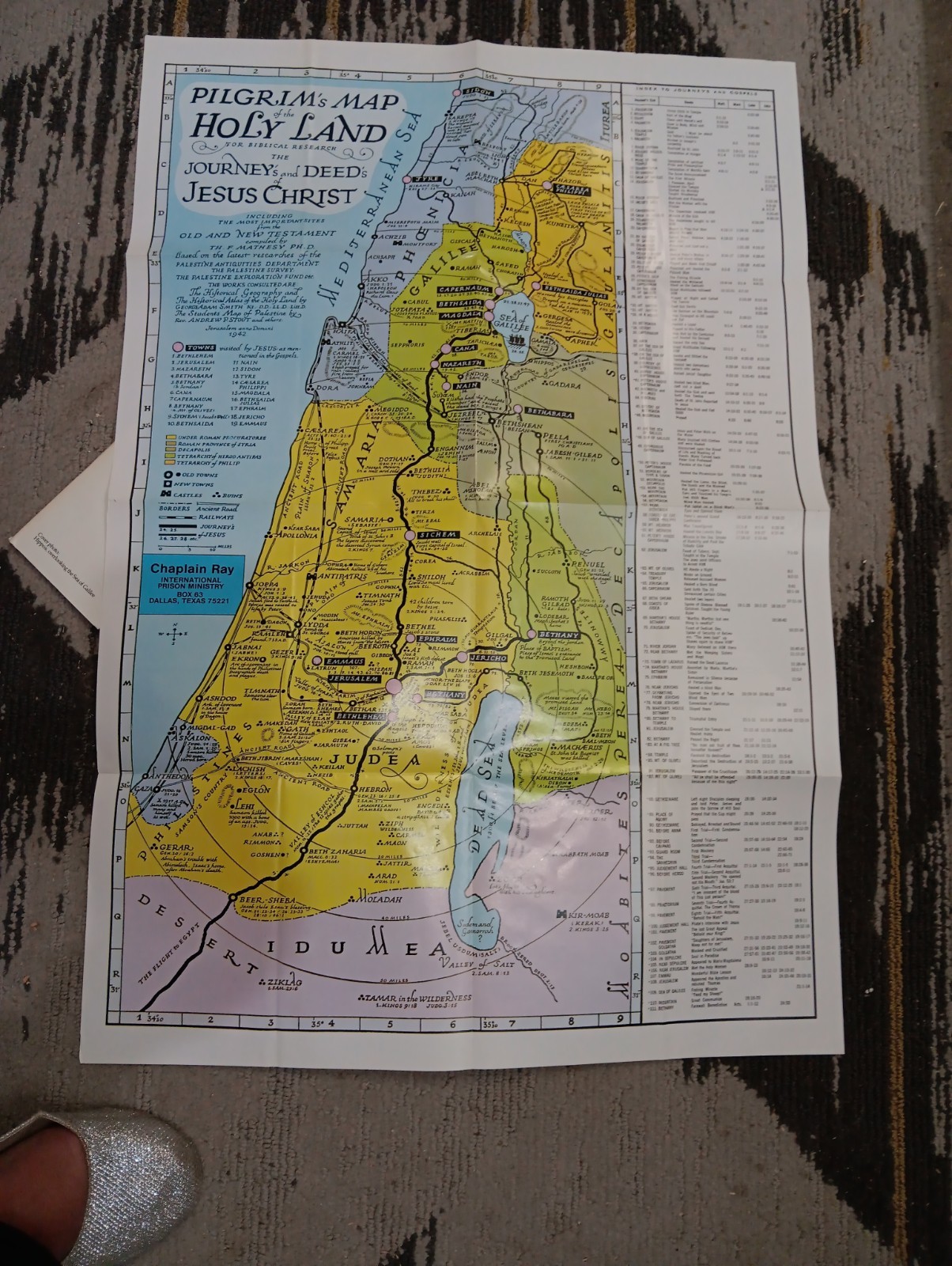 Moody Atlas of Bible Lands by Barry Beitzel Hardcover Great Condition