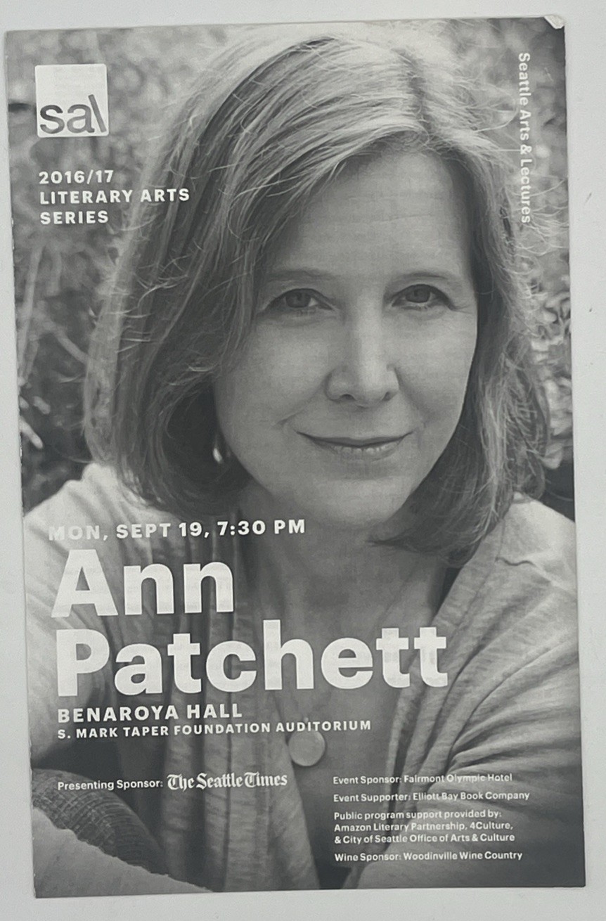 Commonwealth by Ann Patchett, Signed 1st Edition, 2016 HC Near Fine