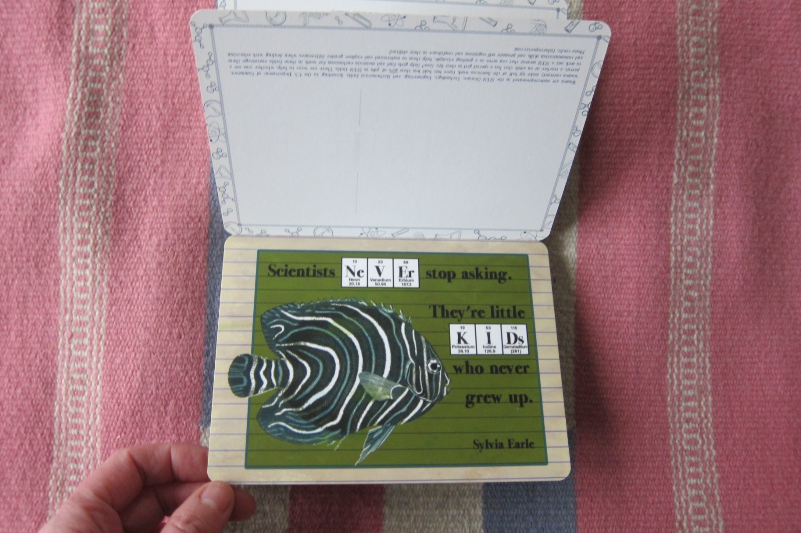 Periodic Thoughts: 30 Postcards for Your Inner Science Nerd~ by Julie Huffman