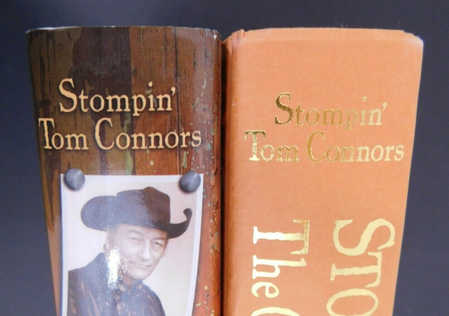 STOMPIN‘ TOM CONNERS Tone Country Singer 2000 autobiography 648 pages hardcover