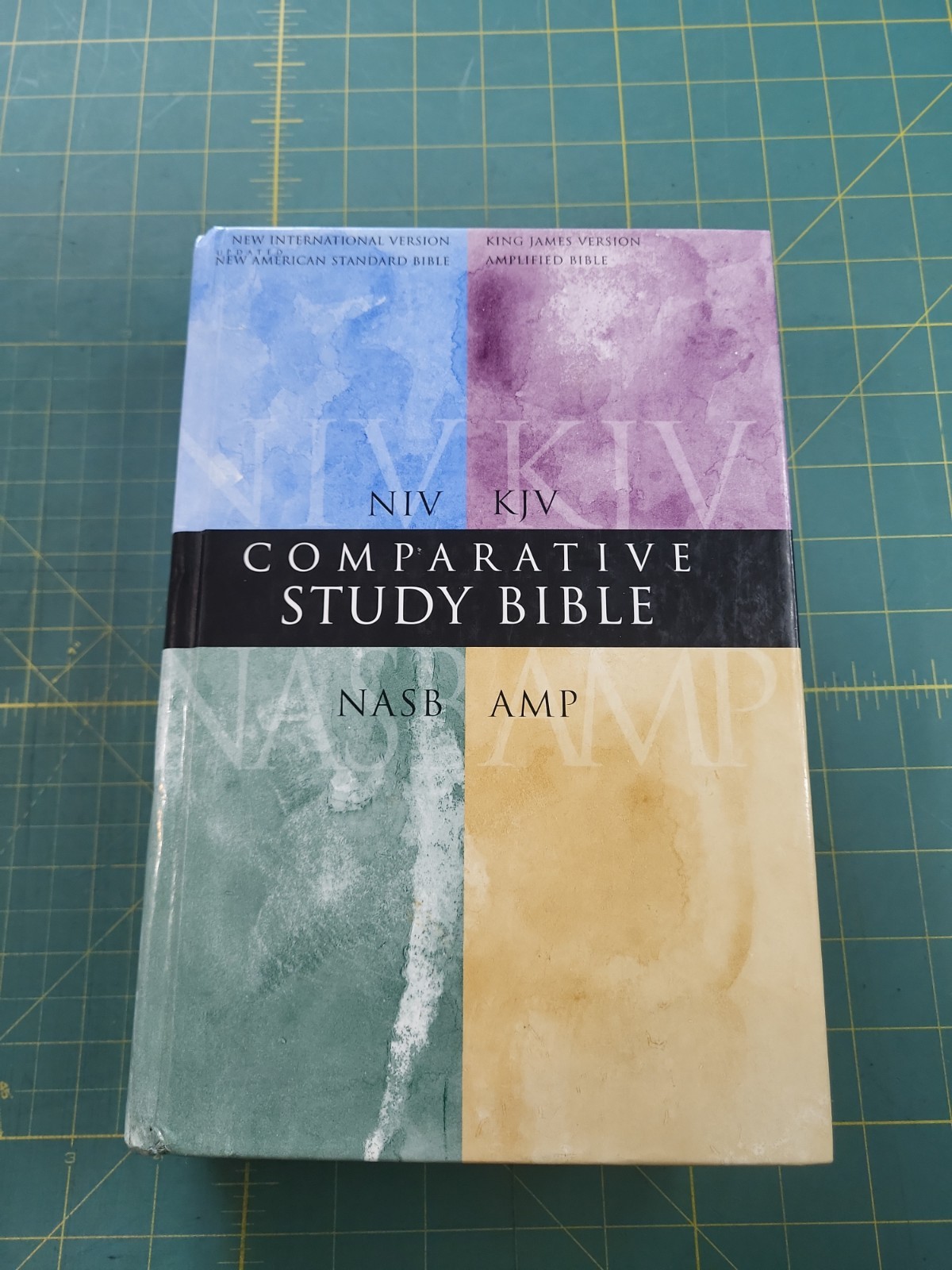Comparative Study Bible by Zondervan Staff (1999, Hardcover, Revised edition)