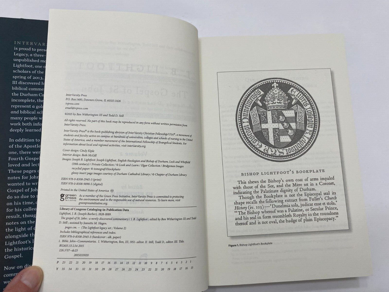 Gospel of St. John Vol 2 Edited by Ben Witherington III (2015, HC/DJ)