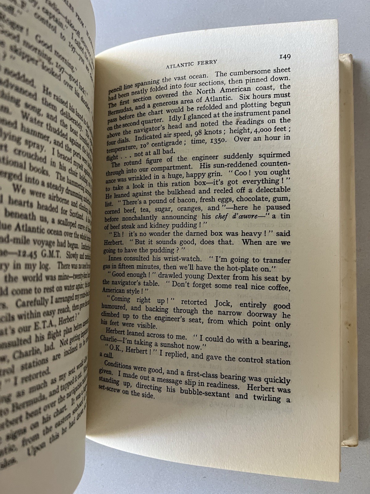 Vintage 1957 Flying Tales From Blackwood Hardcover Book