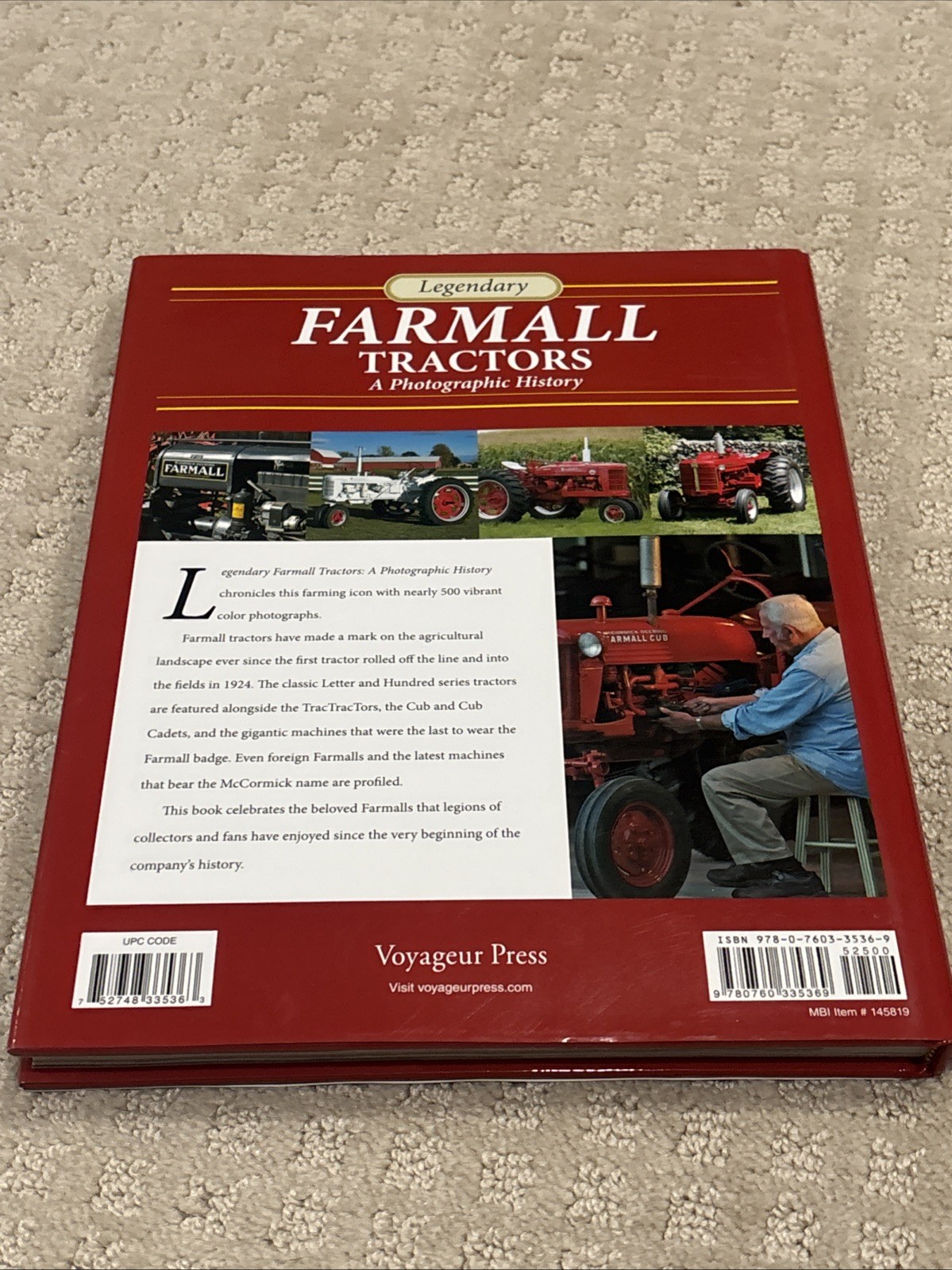 Legendary Farmall Tractors: A Photographic History by Lee Klancher
