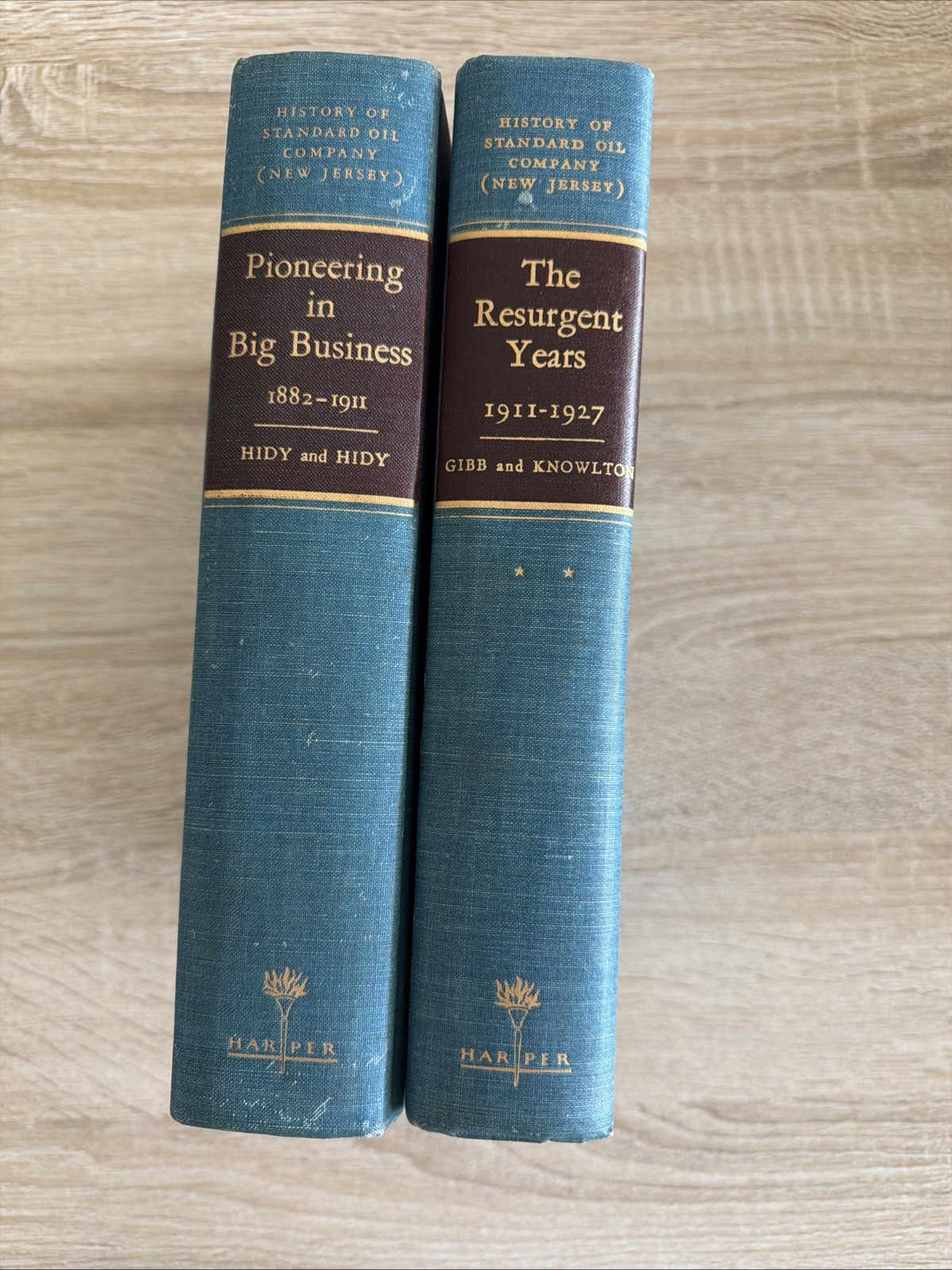 History of Standard Oil Company Vol 1 & 2 – Pioneering in Big Business & The Res