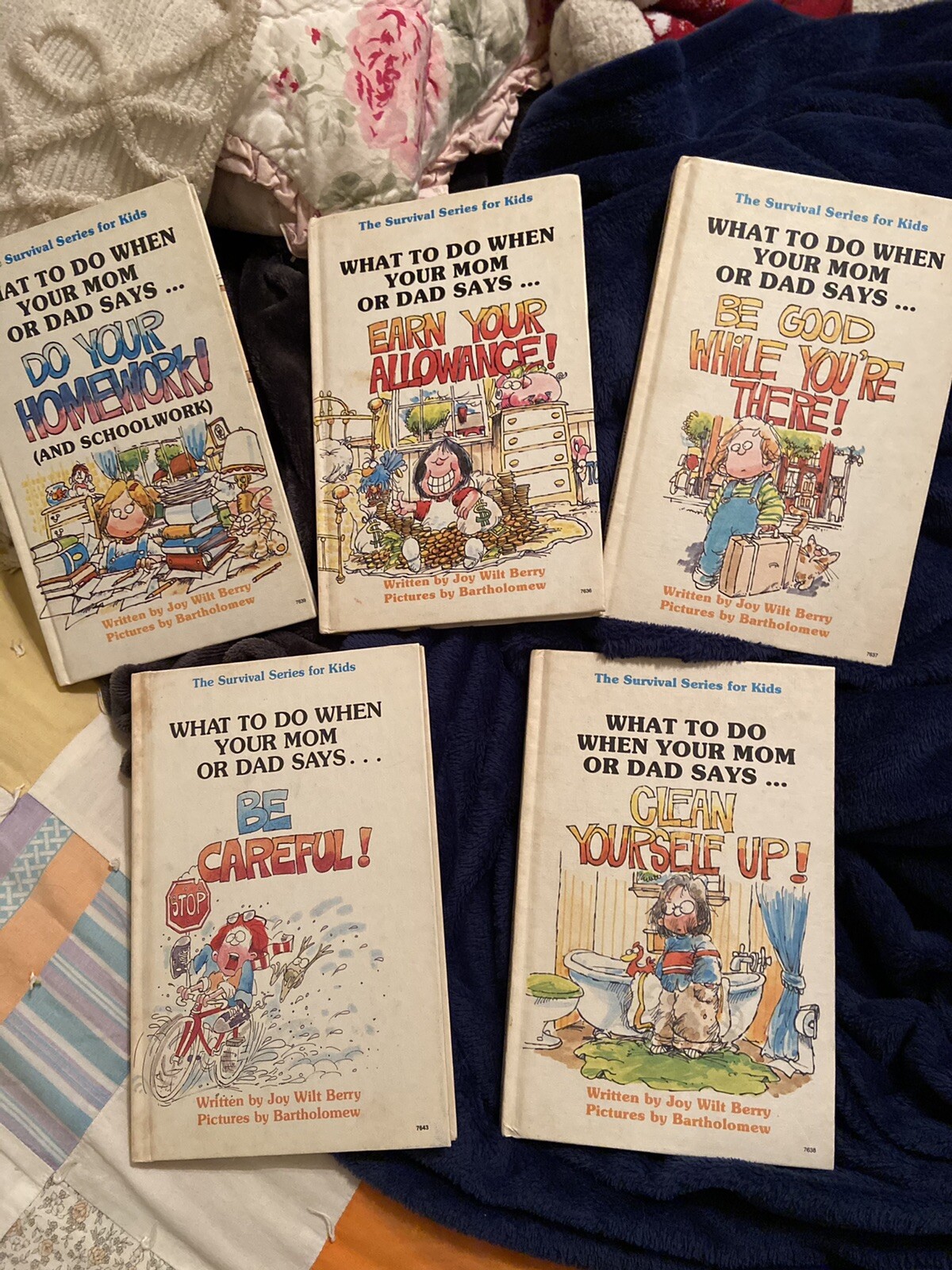 The Survival Series for Kids by Joy Berry Set of 5 Hardback Books 1982 VINTAGE